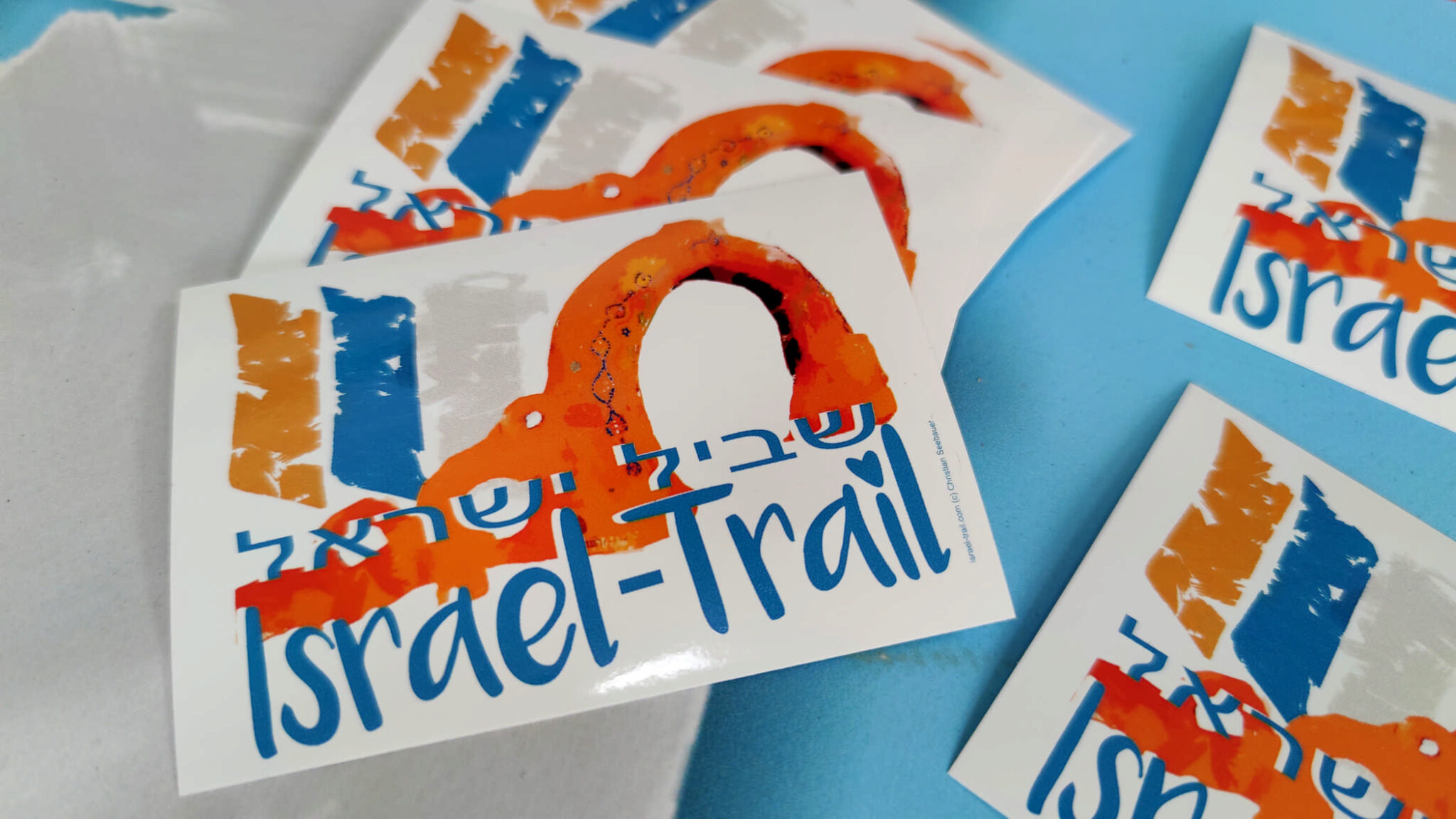 X Wetterfeste Aufkleber Israel Trail X Cm Israelfan