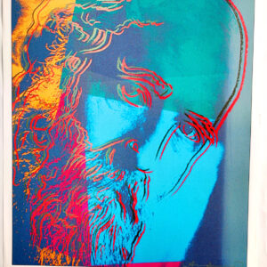 Andy Warhol - Martin Buber - (c) the Andy Warhol Foundation for The Visual Arts, Inc., Kunstposter mit Spnede für gemeinnütziges Engagement, mit freudlicher Genehmigung der AKIM e.V.