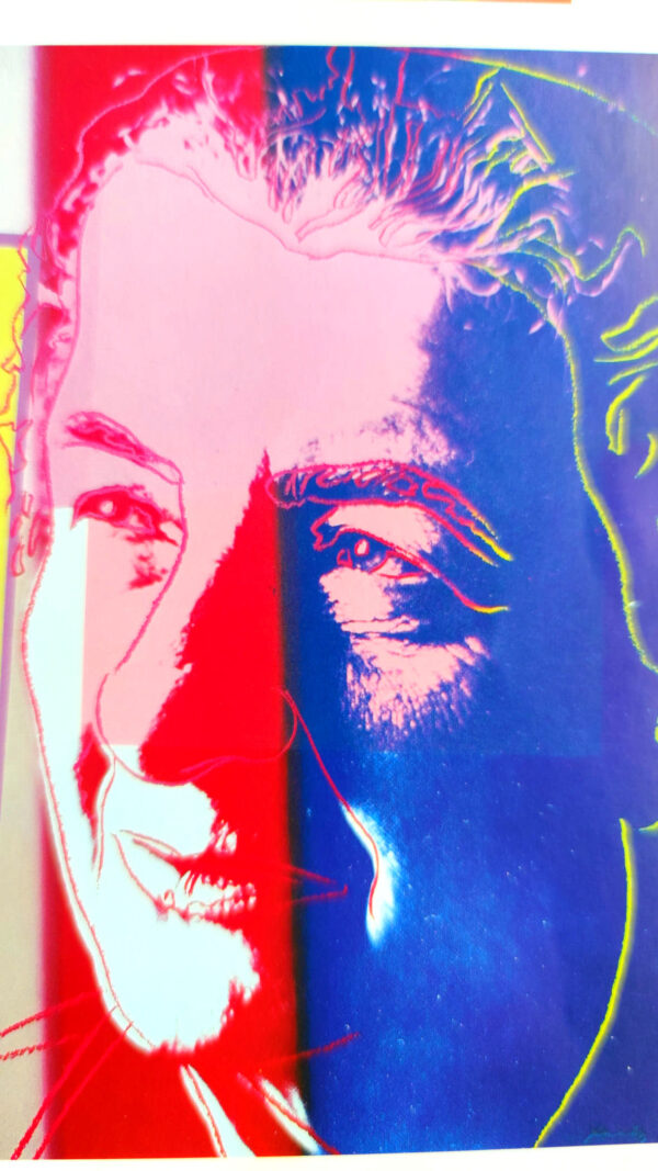 Kunstdruck Andy Warhol: Albert Einstein, Martin Buber, Sarah Bernhardt, Louis Brandeis, Golda Meir, George Gershwin, Franz Kafka, Sigmund Freud, Gertrude Stein, The Max Brothers