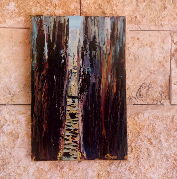 Barak Canyon Israel-Gemälde auf Leinwand