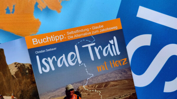 Prospekt Israel Trail mit Herz, Infos
